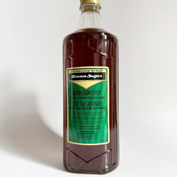 Starbucks Brown Syrup with Green Label - Picture 1 of 3